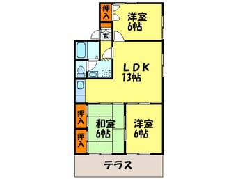 間取図 プロムナード９２