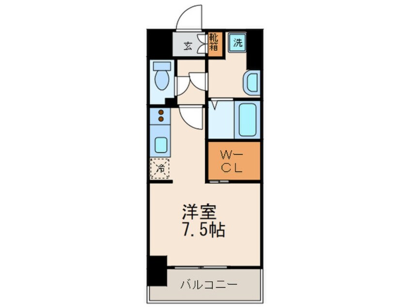 間取図 エンクレスト博多Ⅲ（709）