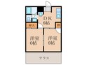 シティハイツ恭武の間取図