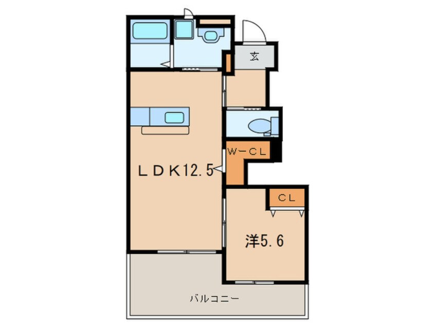 間取図 フラワーヒルズ