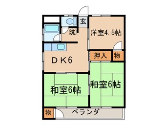 間取図 品川ビル