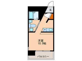 間取図 サヴォイバルビゾン(1101)
