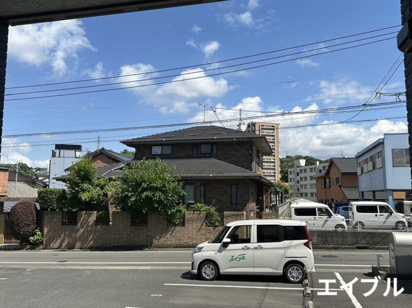 室内からの展望 エルソル茶屋町