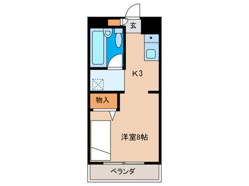 間取図 グリーンコーポ赤間