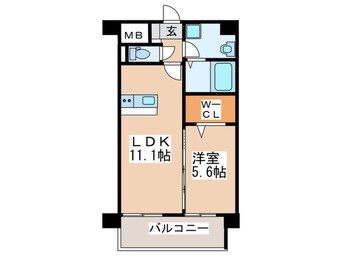 間取図 ラフレシーサ医大通り