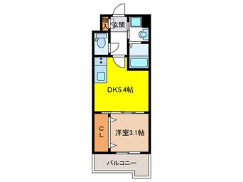 間取図 仮)グロース東那珂レジデンス