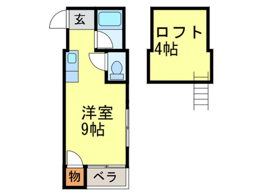 間取図 ロイヤルメゾン井尻