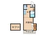 シティベ－ル南高須 1Rの間取り