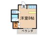 ロフトマンション本城東 1Rの間取り