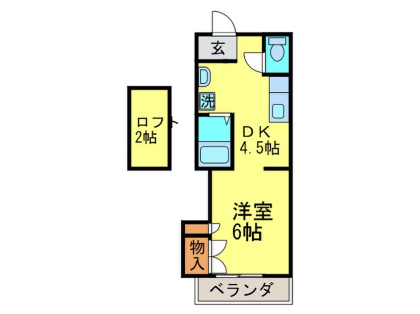 間取図 ＡＣ浅川