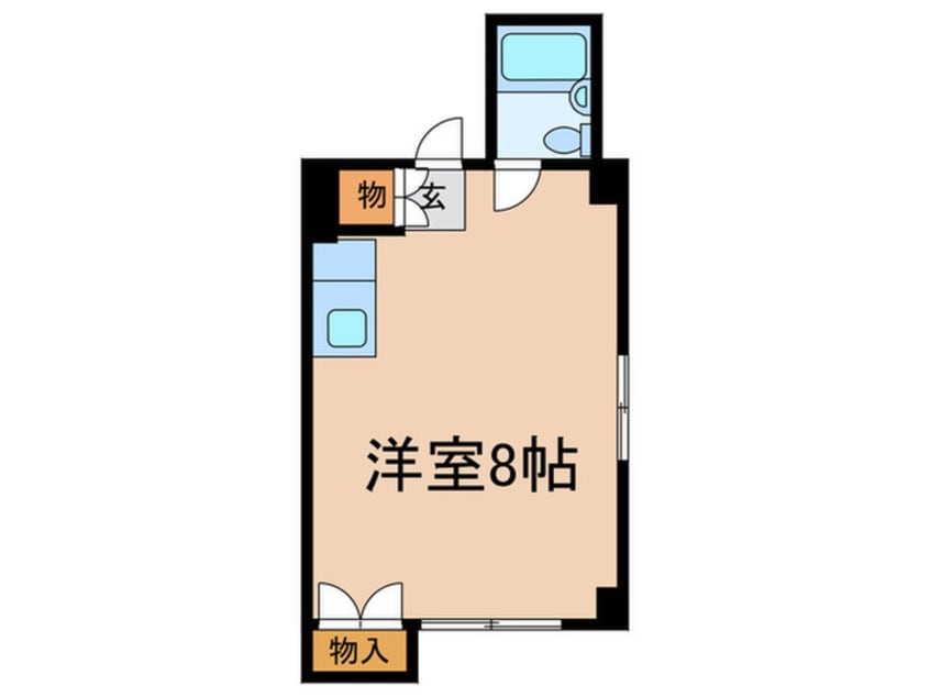 間取図 エトワール博多（309）