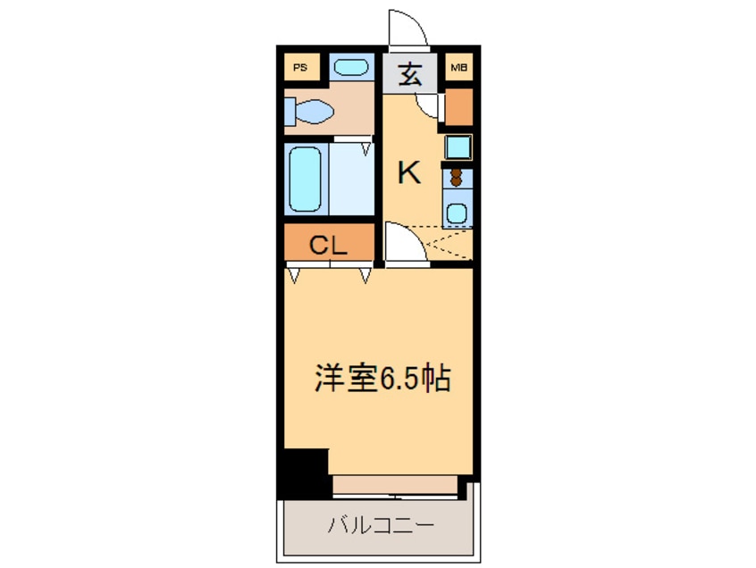 間取図 ﾀﾞｲﾅｺ-ﾄｴｽﾀﾃﾞｨｵ大濠公園Ⅱ(602)