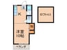 イバＣ 1Rの間取り