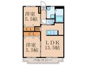 ユーミー桂川Ⅱの間取図