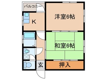 間取図 ハイツ尾倉