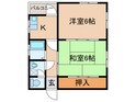 ハイツ尾倉の間取図