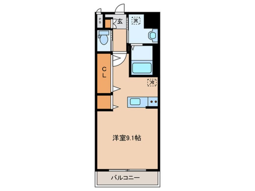 間取図 ＬＥＧＥＮＤ鍛冶町