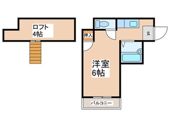 間取図 ソフィ２１二日市Ⅱ