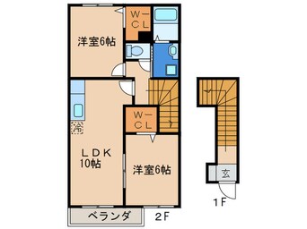 間取図 ベル・コリ－ヌⅢ