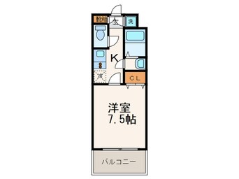 間取図 エンクレスト福岡(707)