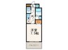 エンクレスト福岡(707) 1Kの間取り
