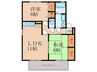 グランドゥ－ルＢ 2LDKの間取り