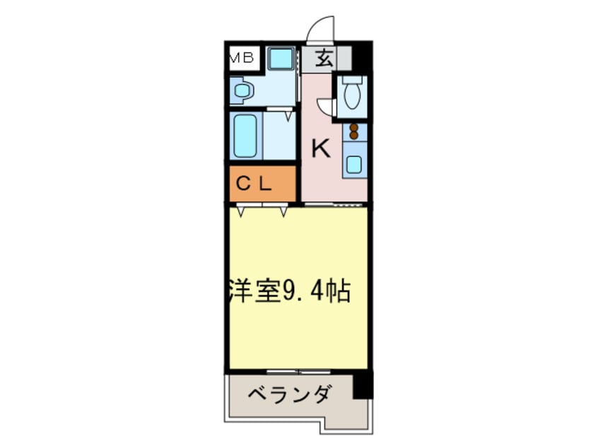 間取図 グレイスガ－デン岬の山