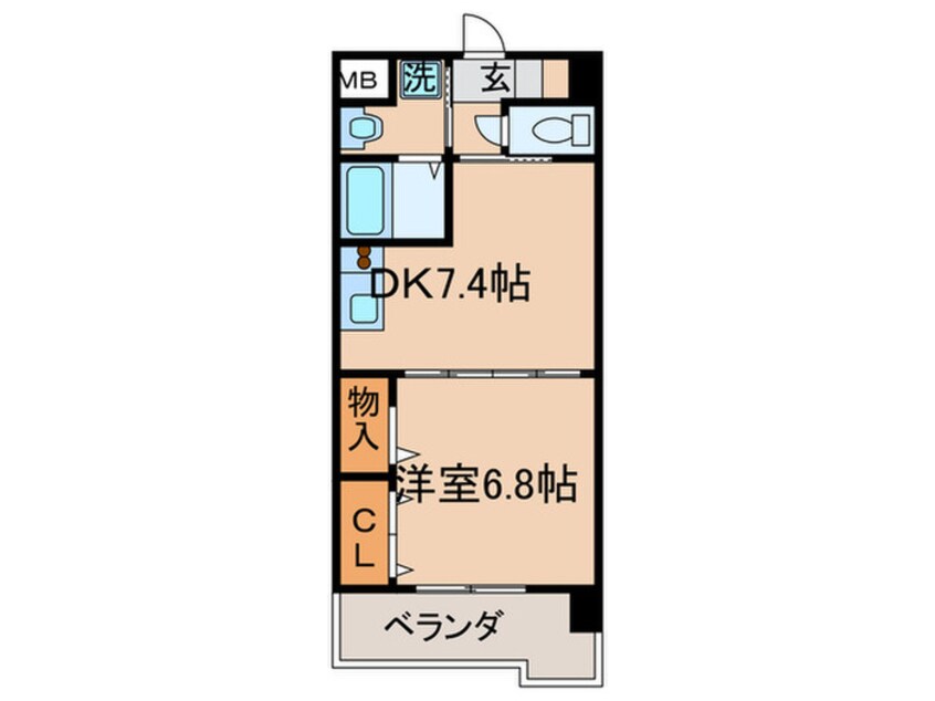 間取図 グレイスガ－デン岬の山