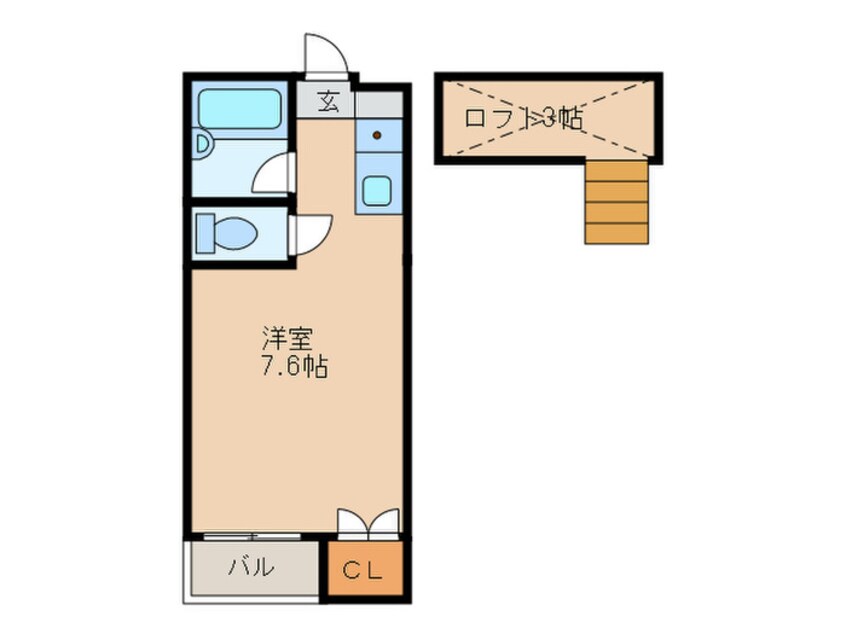 間取図 ブレインズ井尻