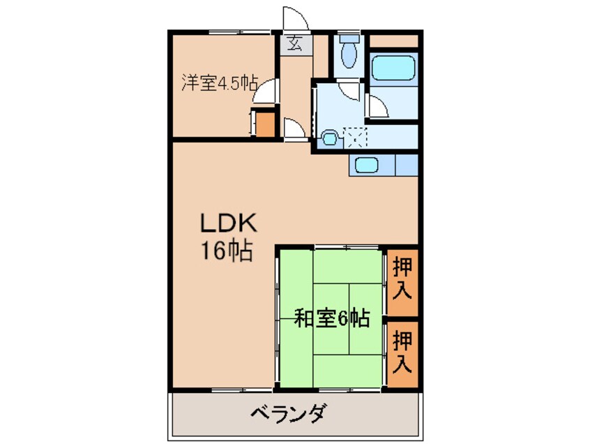 間取図 マンションはたなか