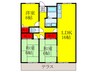 大産春日マンション 3LDKの間取り