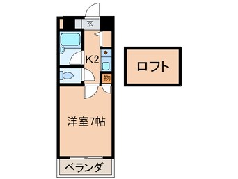 間取図 コンドミニアム折尾駅前