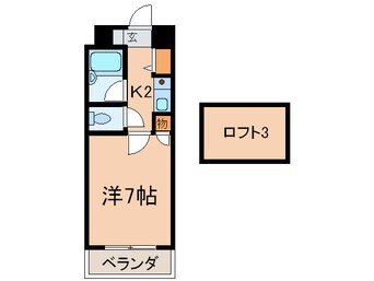 間取図 コンドミニアム折尾駅前