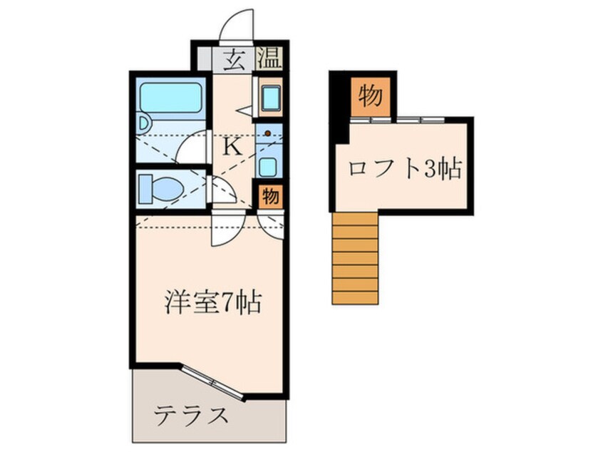 間取図 コンドミニアム折尾駅前