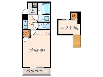 間取図 コンドミニアム折尾駅前