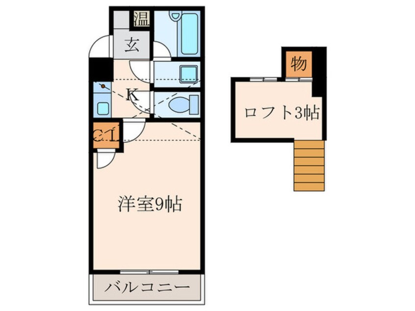 間取図 コンドミニアム折尾駅前