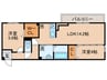 仮)イオメール竹末 2LDKの間取り