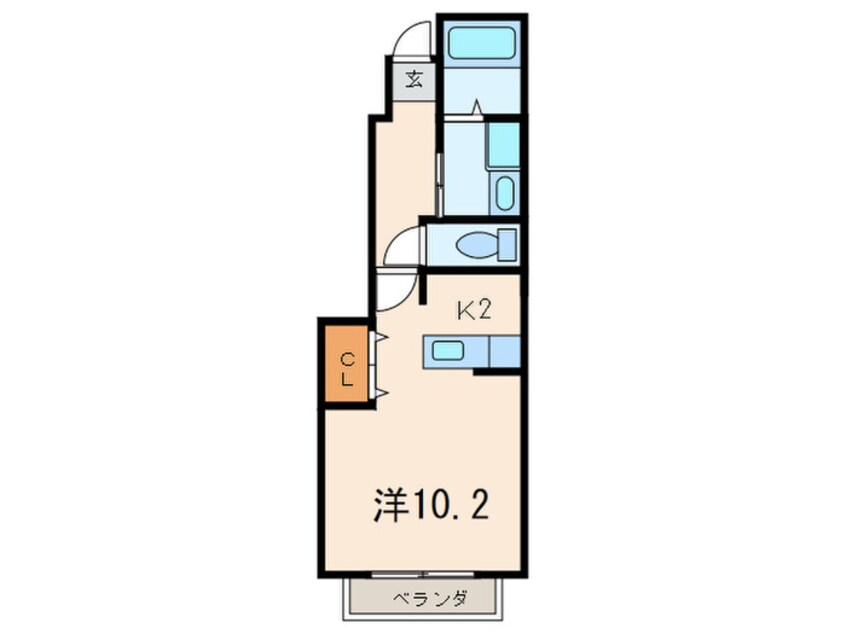 間取図 プラシ－ド