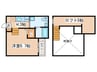 F-closer 1Kの間取り