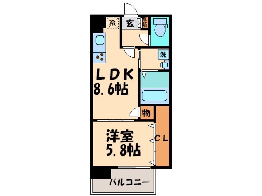 間取図 PondMum・HAKATA