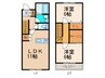 EMIREA日明Ⅰ 2LDKの間取り
