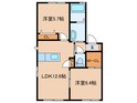 スクーデリア2007　Cの間取図