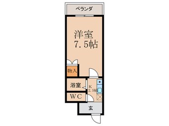 間取図 オリエンタル小倉南壱番館