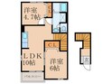クレインフィールドⅡの間取図