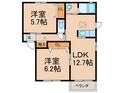 スク－デリア２００７ Ｂの間取図