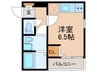 仮）久留米市六ツ門町新築AP 1Rの間取り