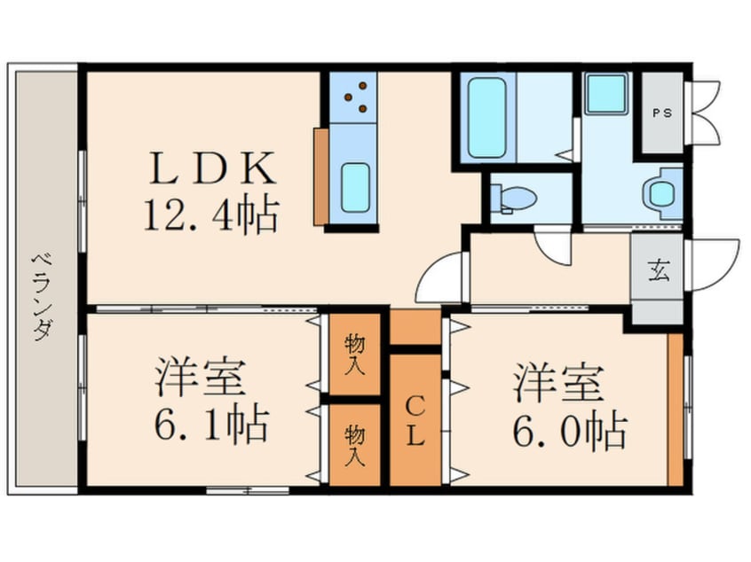 間取図 メゾン・ド・メリー