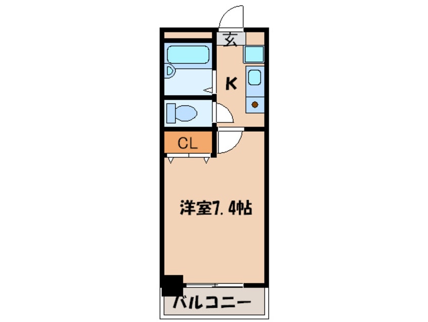間取図 リリ－フ西新