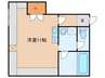 Maison de HANAZO 1Rの間取り