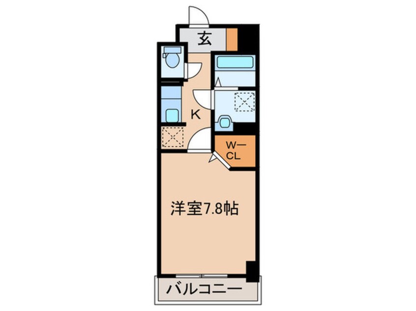 間取図 ロータス青山2